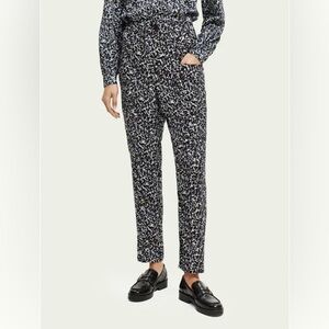 SCOTCH & SODA, small Joshy High-Rise Tapered Cargo Trousers.